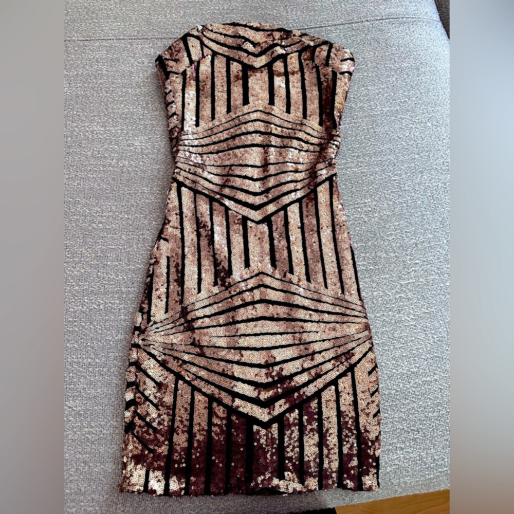 Sequin Bodycon Mini Dress